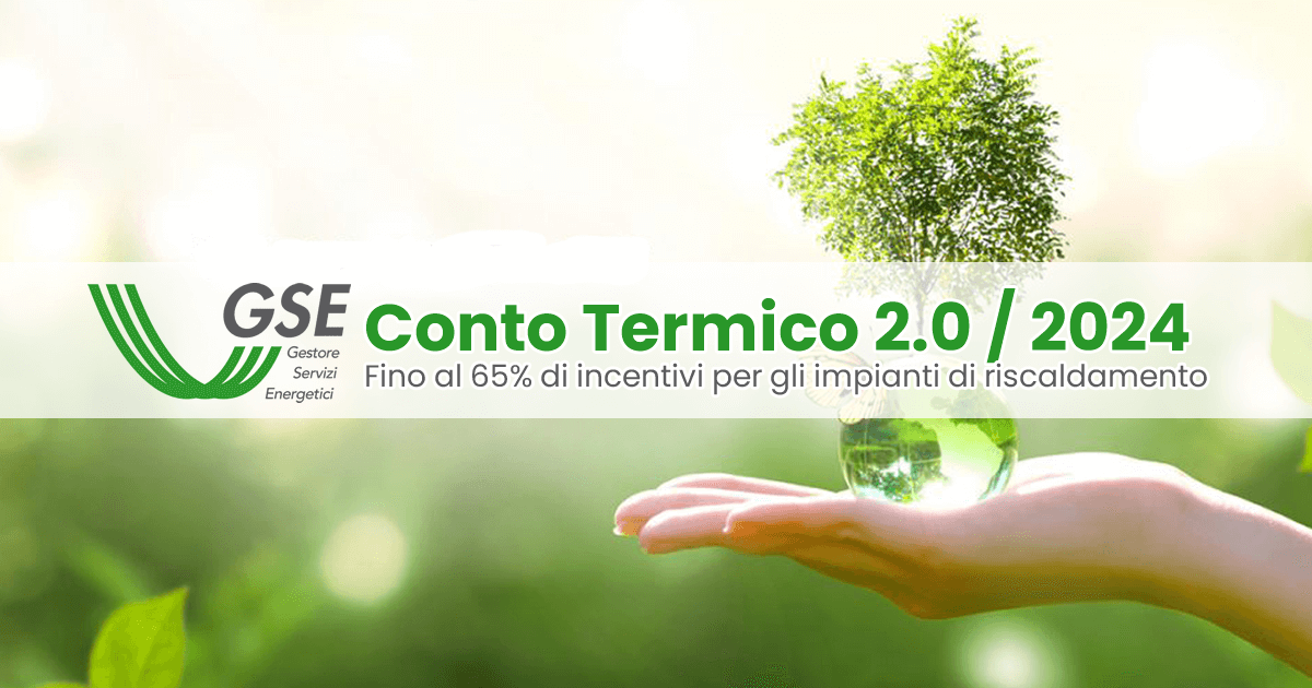 Conto Termico 2.0 per l'anno 2024